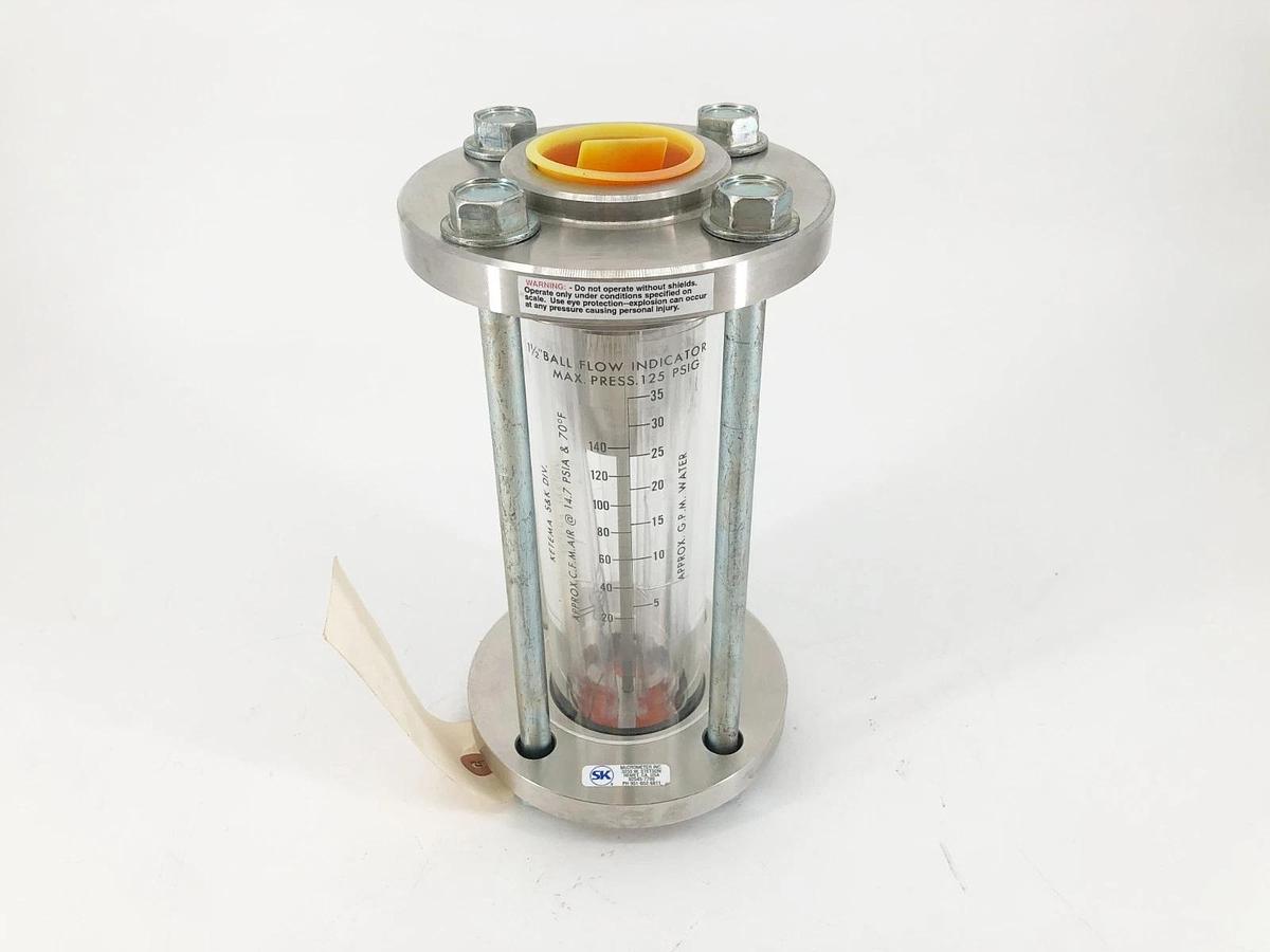 New McCrometer 20-1340 Ball Flow Indicator 1-/2" B-Flo 72S0367M0030