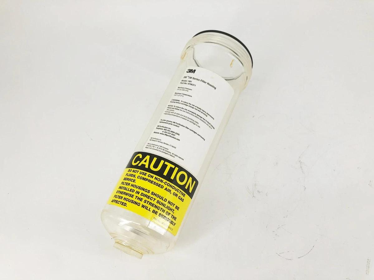 New 3M Model 1M1 Filter Housing 125psi Max 4706311 (Missing Parts) - No Box
