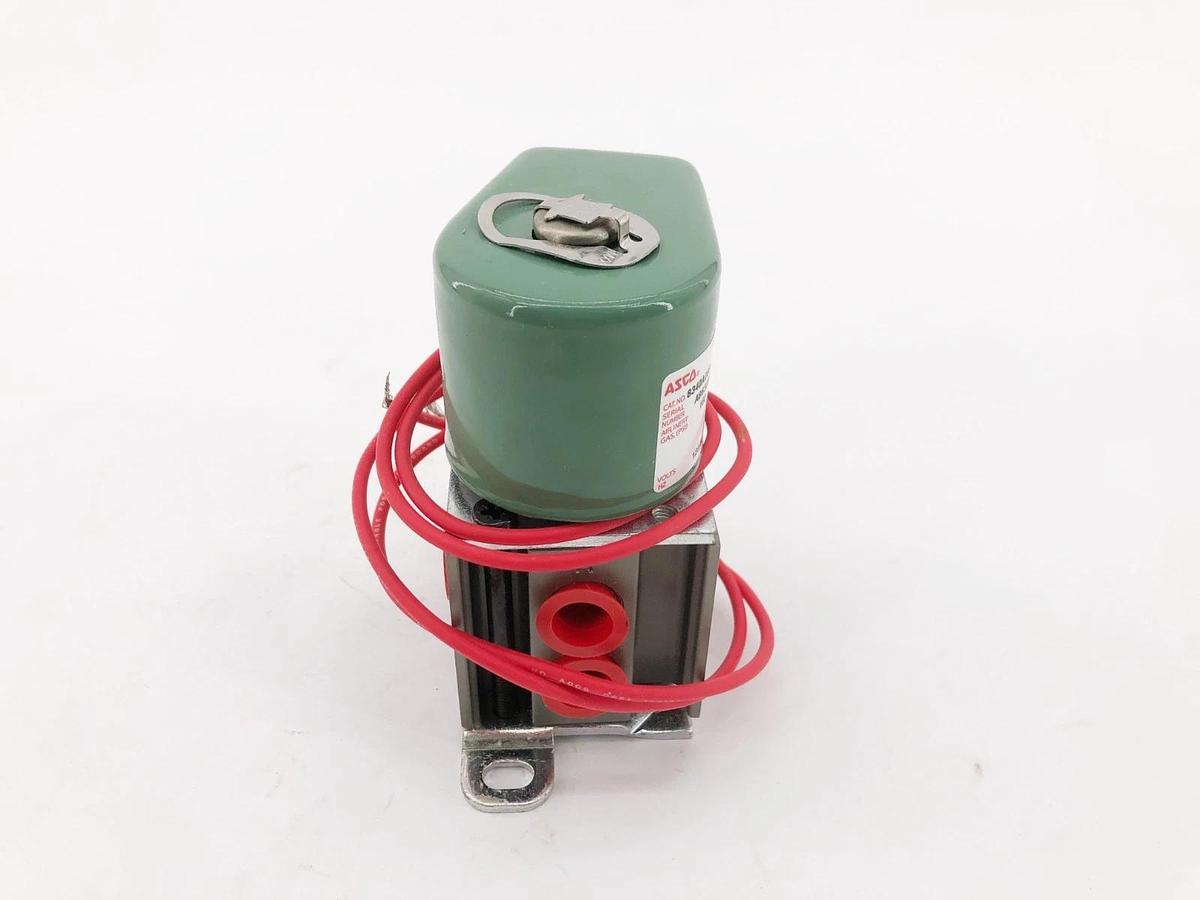 New Asco 8340A003 110/120V Aluminum Body Solenoid Valve 1/4" NPT