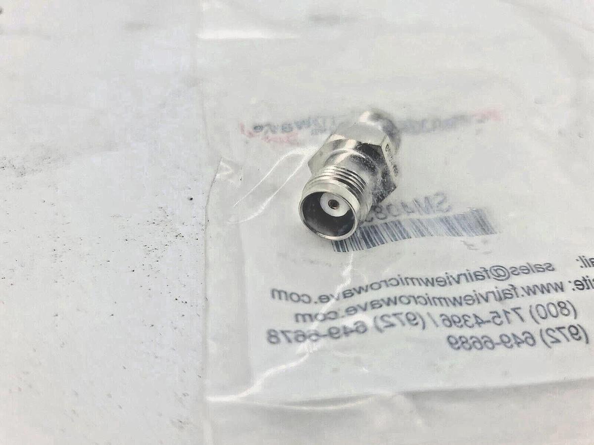 Used New Fairview Microwave SM4083 TNC to TNC Adapter Female to Female 1.25 VSWR