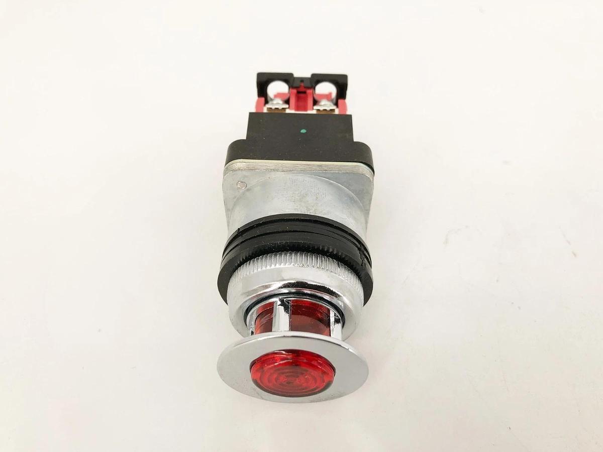 New Fuji Electric AR30Q7L-11E3RZC Red Push-Pull Illuminated Pushbutton 24V 30mm