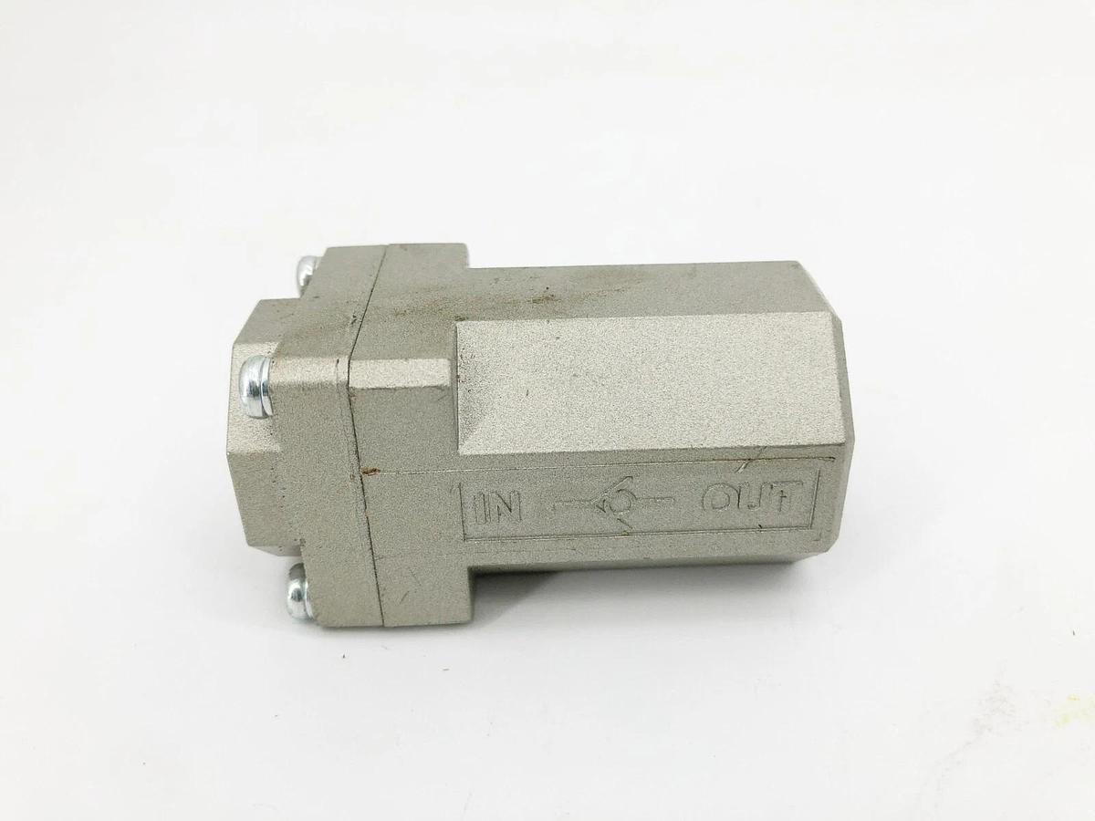 New SMC AK4000 Check Valve 1/2" NPT