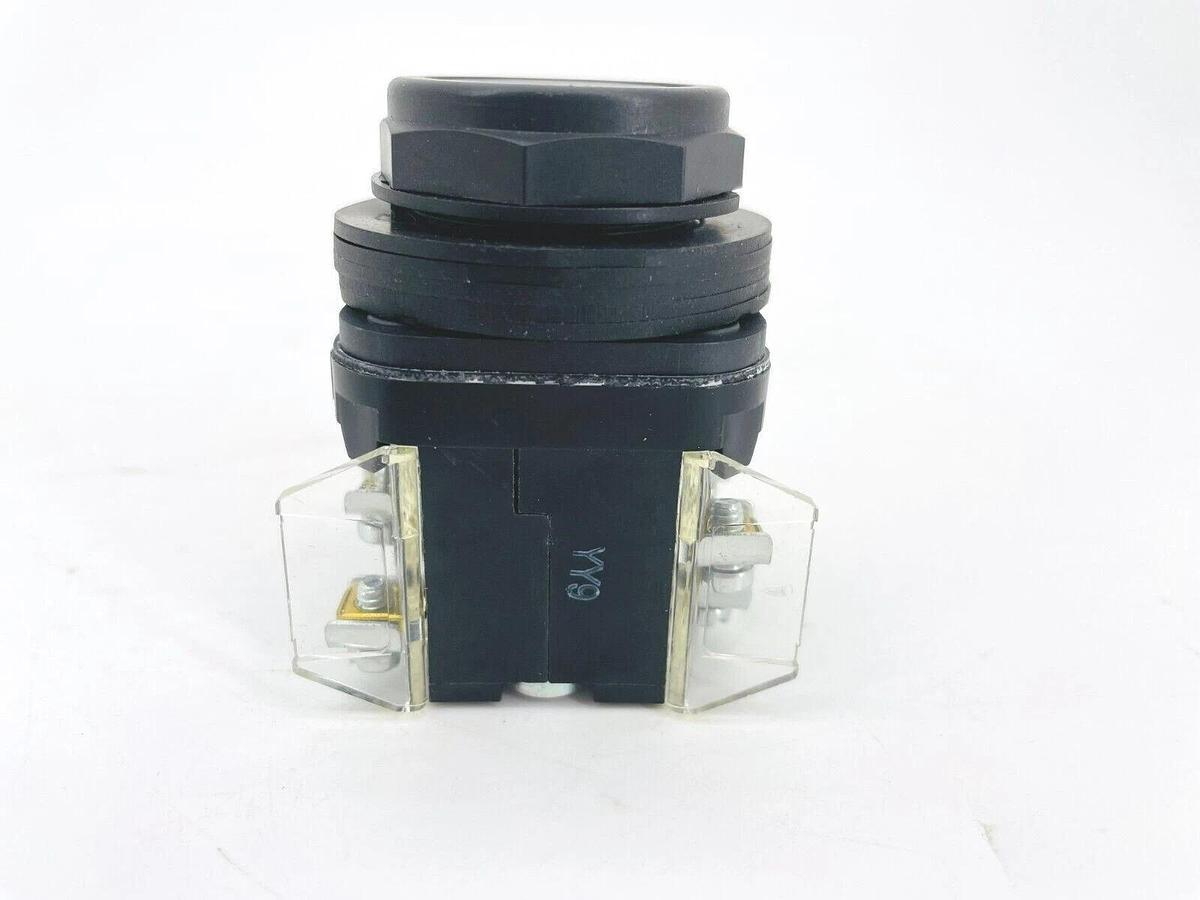 Used New Allen Bradley 800H-AR2B Push Button Black 2NO 2NC Ser F