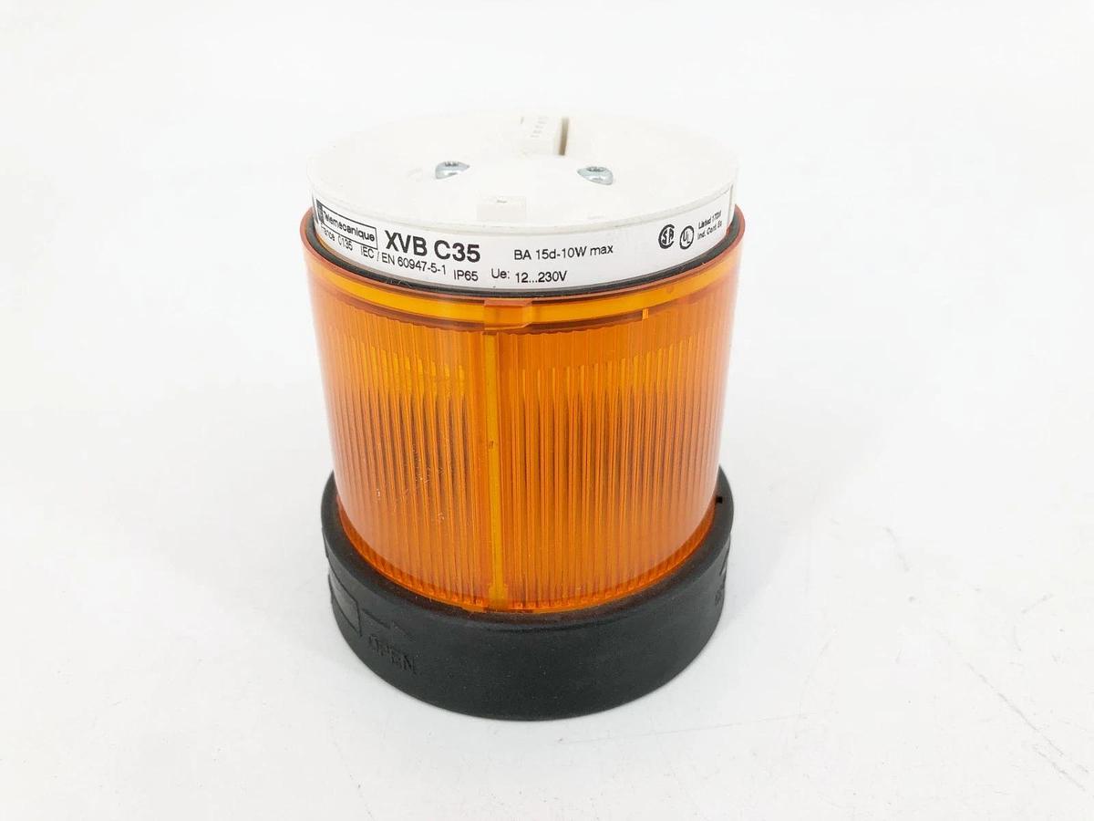 New Telemecanique XVBC35 Amber Stack Light 12-230V - No Box