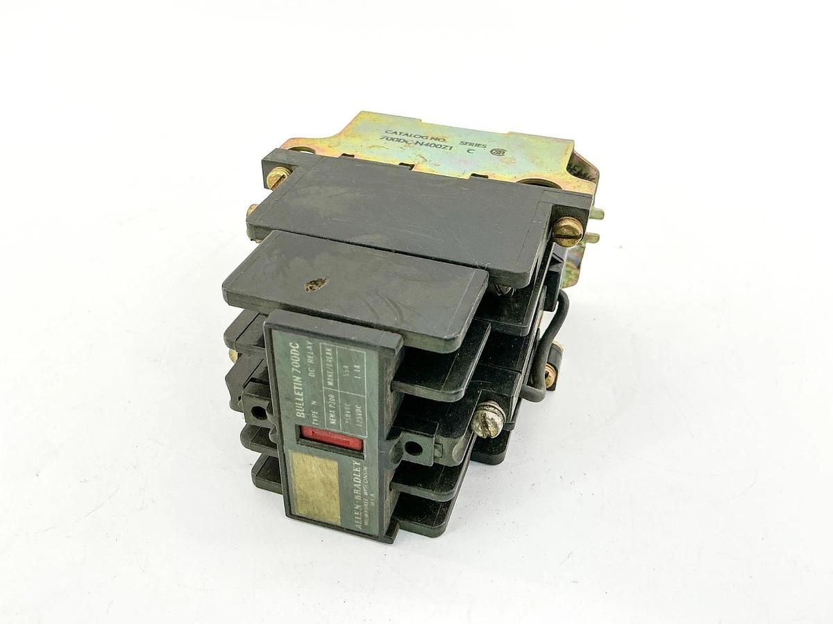 Used Allen Bradley 700DC-N400Z1 DC Relay 125VDC Coil