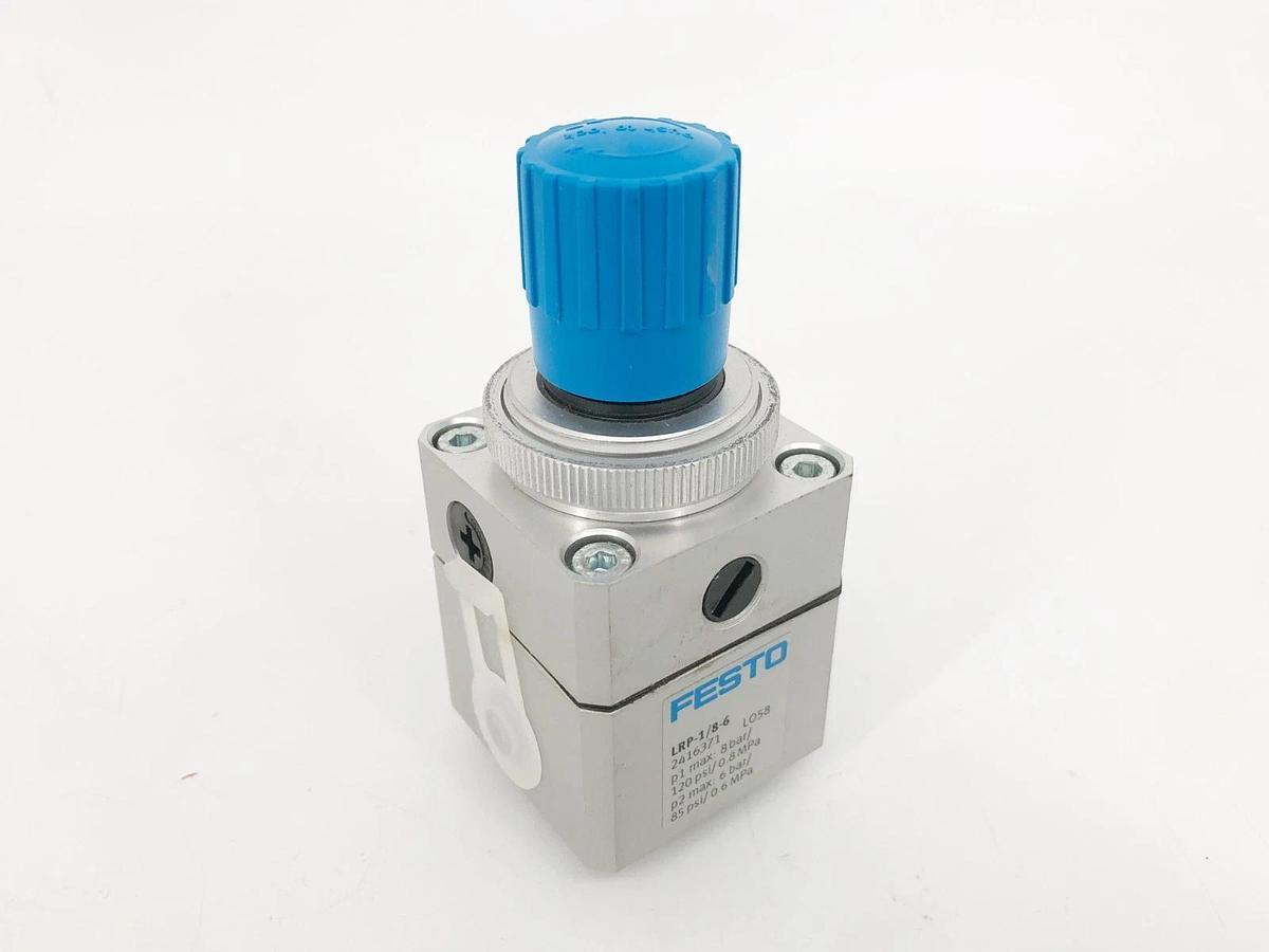 New Festo LRP-1/8-6 Precision Pressure Regulator 8 bar 2416371 - No Box
