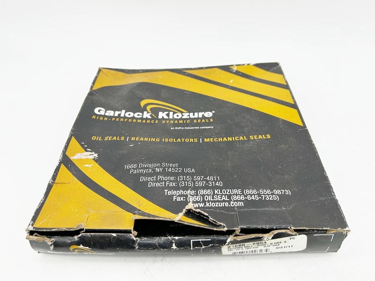 New Garlock Klozure 21086-2954 Seals Hi Performance 53X2954