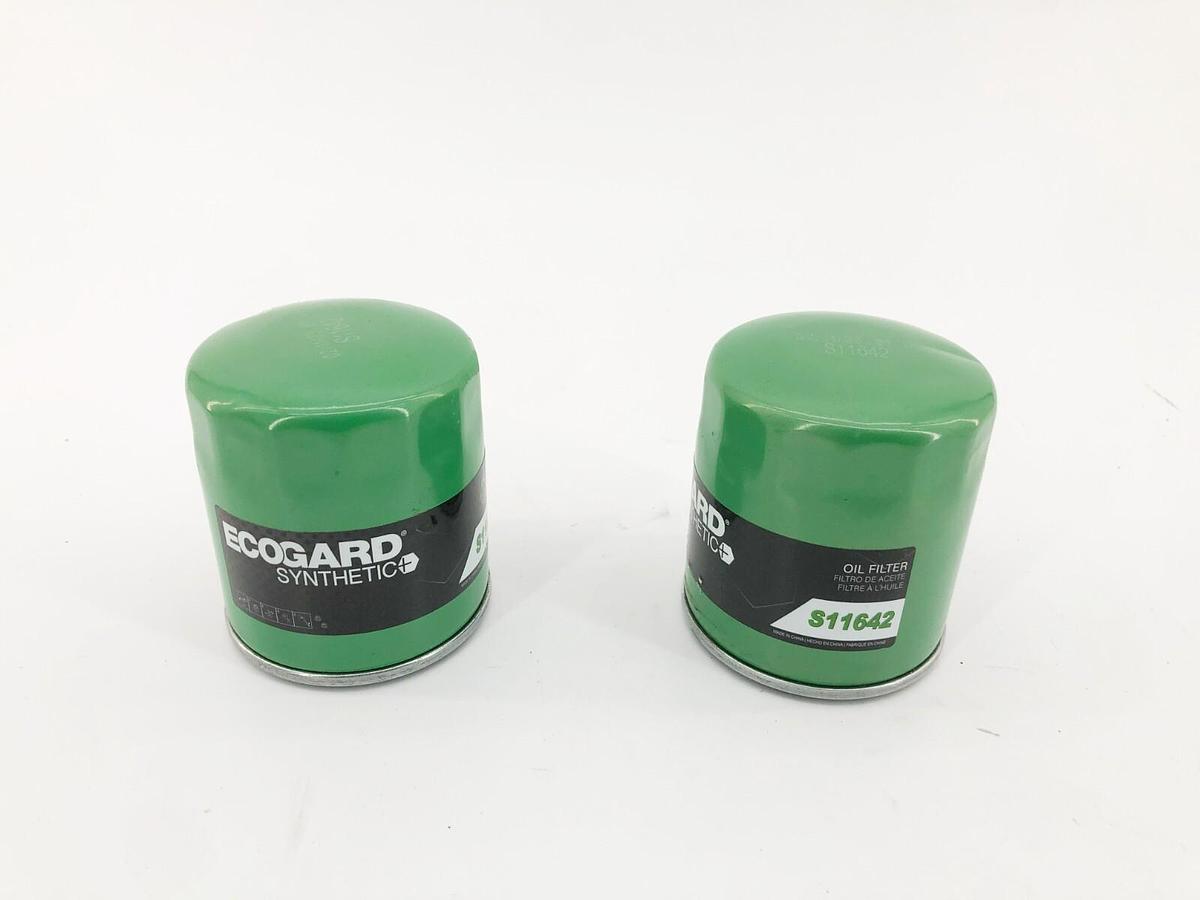 Lot of 2 New Egogard S11642 Spin-On Engine Oil Filter for Synthetic Oil