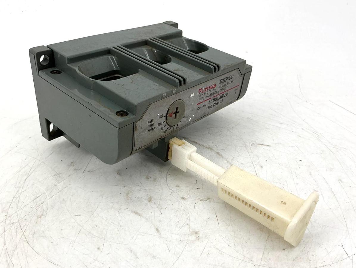 Used Furnas 48BSL3M20 Ser B Overload Relay Solid State 3PH 57-115FLA 600VAC 50/60HZ