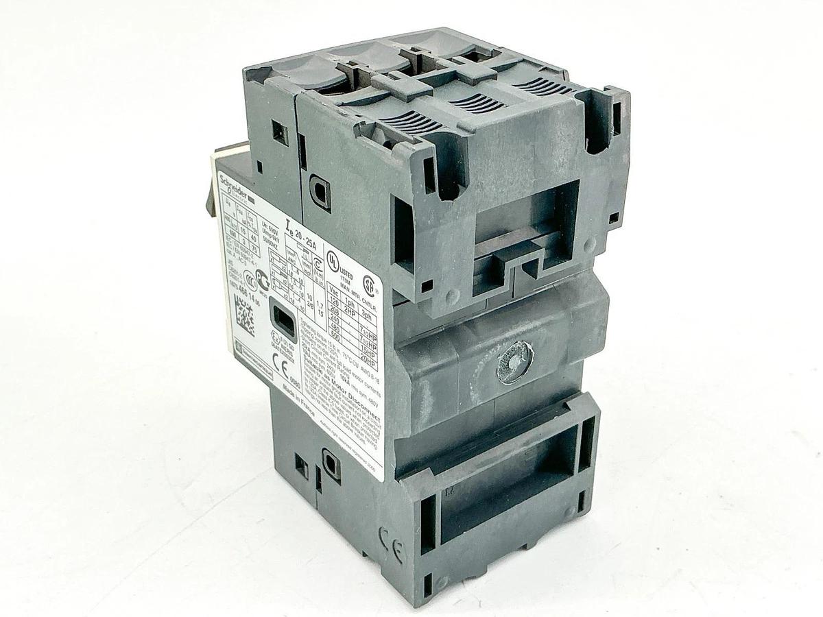 New Schneider Electric GV2ME22 Motor Circuit Breaker 690V 20-25A 20HP 034325