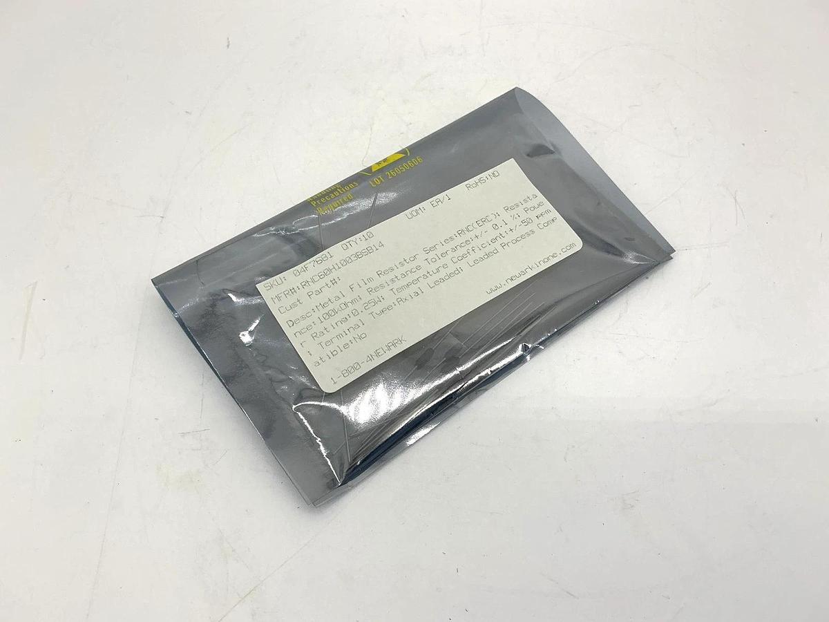 Box of 9 New RNC60H1003BSB14 Metal Film Resistor Resistance 100kOhms