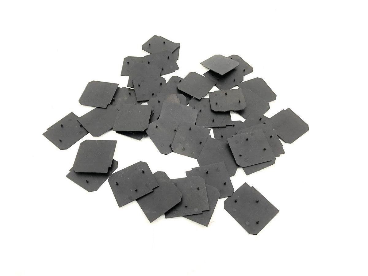 Lot of 40 Konnect-It KN-ST1BLK Terminal Block Separators