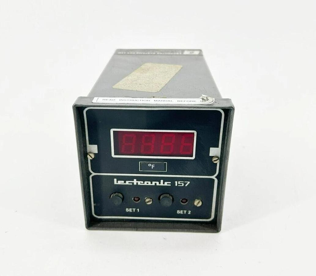 Used Lectrotek Lectronic 157 Digital Indicator 0-400°F