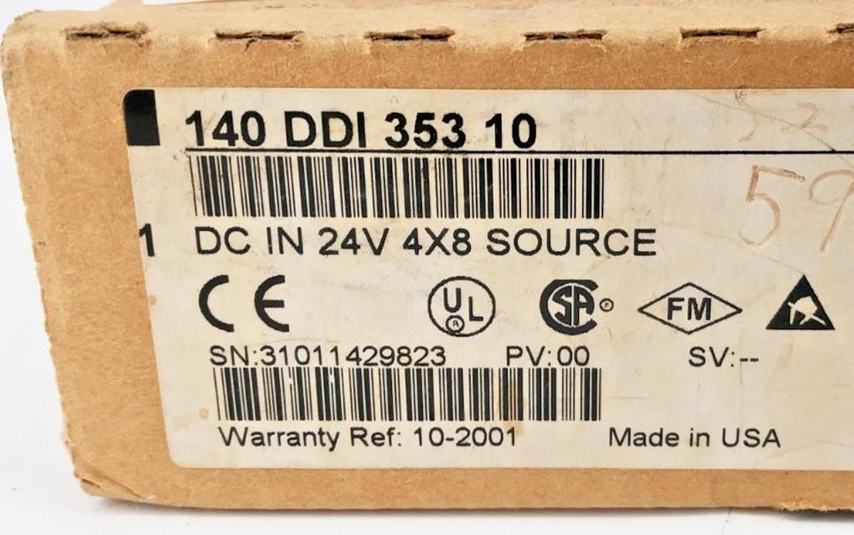 New Schneider Electric 140 DDI 353 10 TSX Quantum Input Module 113568