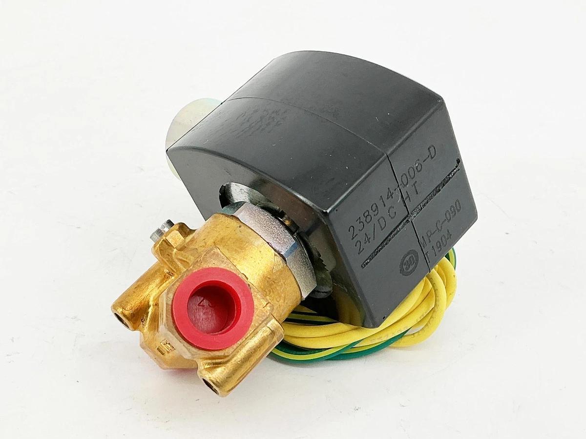 New Asco EF8262H108MS 24VDC Solenoid Valve 290PSI 1/4" Pipe 11.6W
