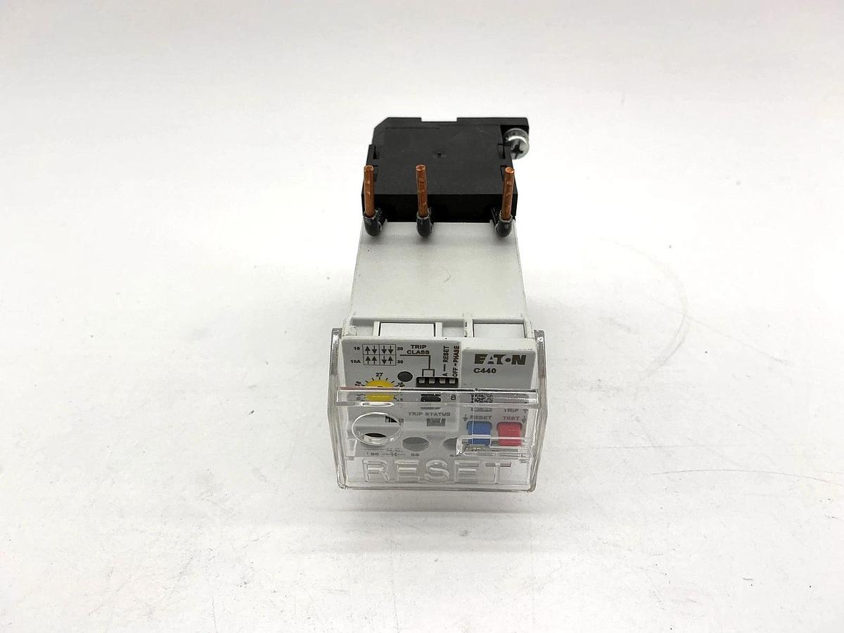 Used Eaton C440A1A045SF1 Electronic Overload Relay 9-45A NEMA Size 1 - No Box