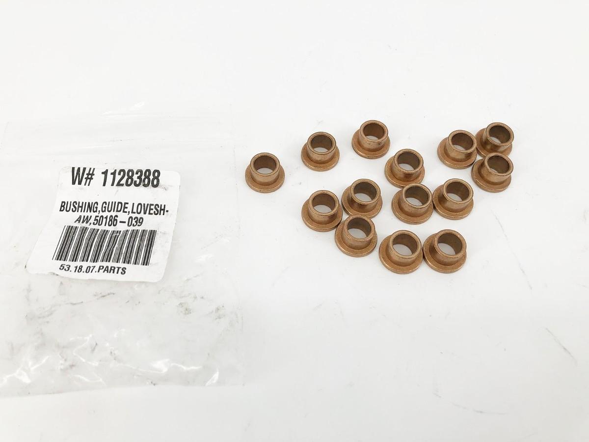 Lot of 14 New Loveshaw 50186-039 Bronze Flange Bushings 3/8 x 1/2 x 3/8 - No Box