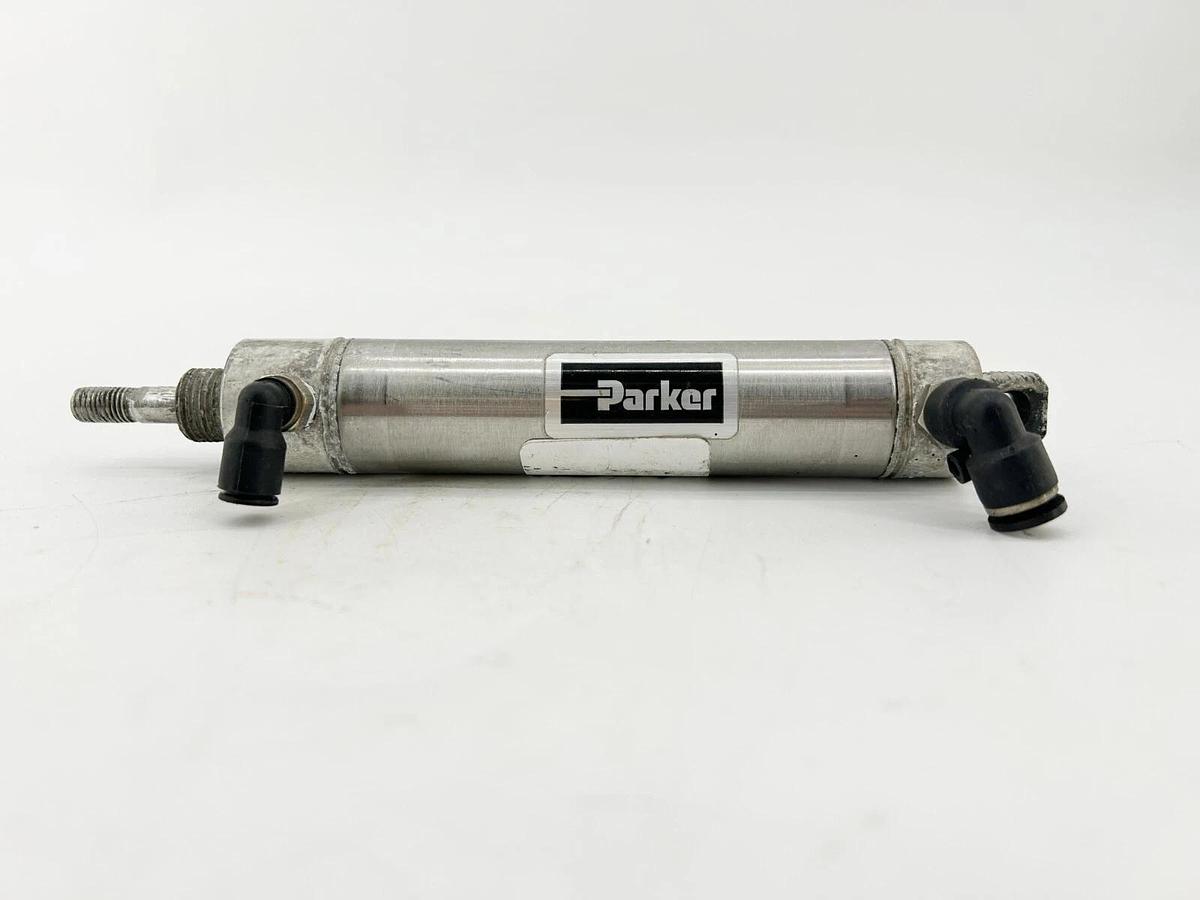 Used Parker 1.06DXPSR03.00 Pneumatic Cylinder 250PSI 3" Stroke 1-1/16" Bore