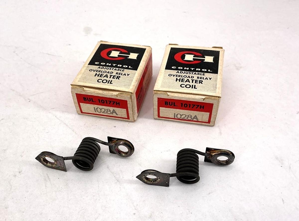 Lot of 2 New Cutler-Hammer 1028A Heater Coil for Adjustable Overload Relay
