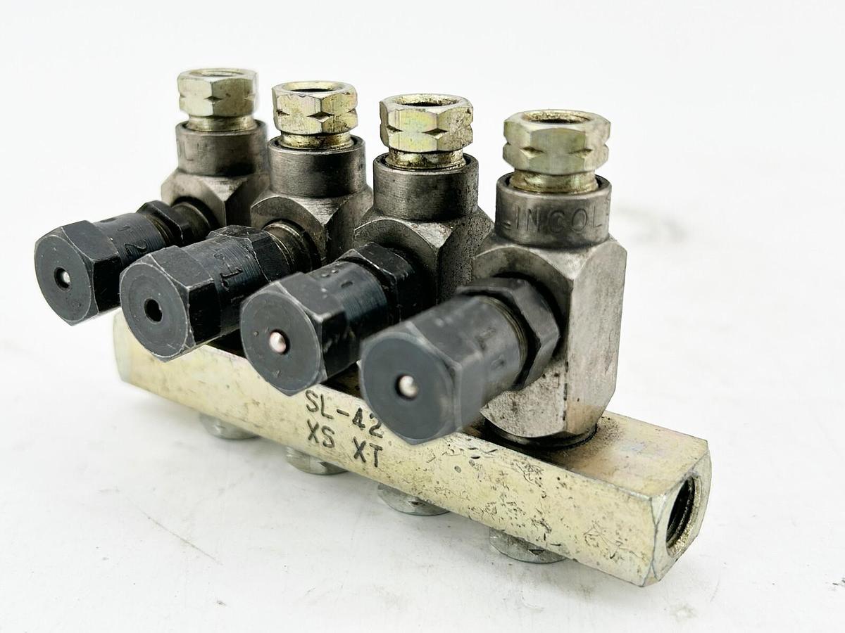 Used Lincoln SL-42 Centro-Matic Oil Injector 4 Unit XS XT