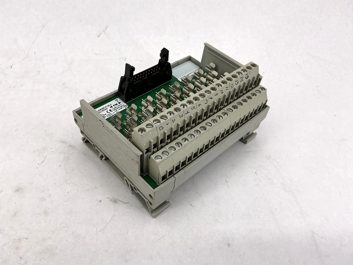 Used Allen Bradley 1492-IFM20F-F120-2 Ser A 20PT Fusible Interface Module w/ LEDs