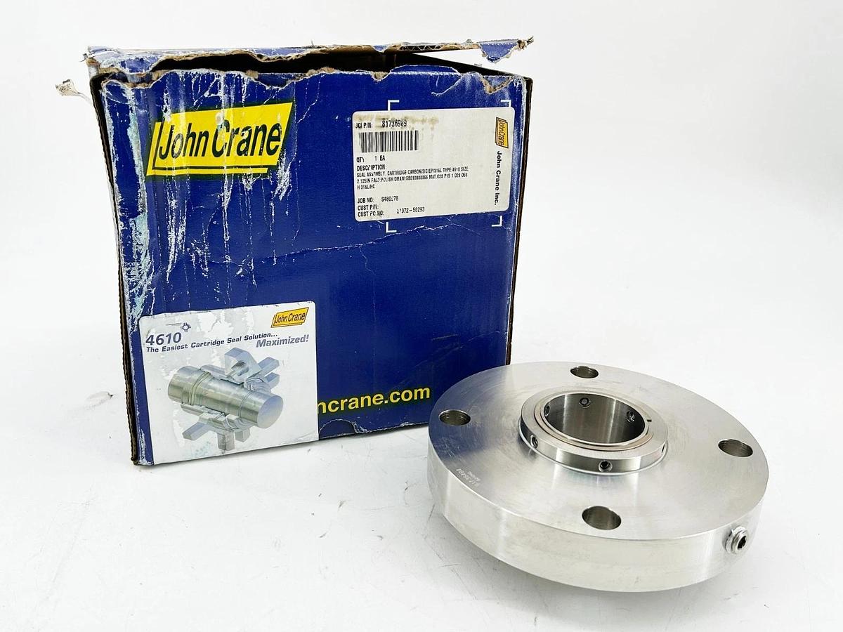 New John Crane 81736969 Cartridge Seal Assembly Type 4610 Size 2.125" 81736484