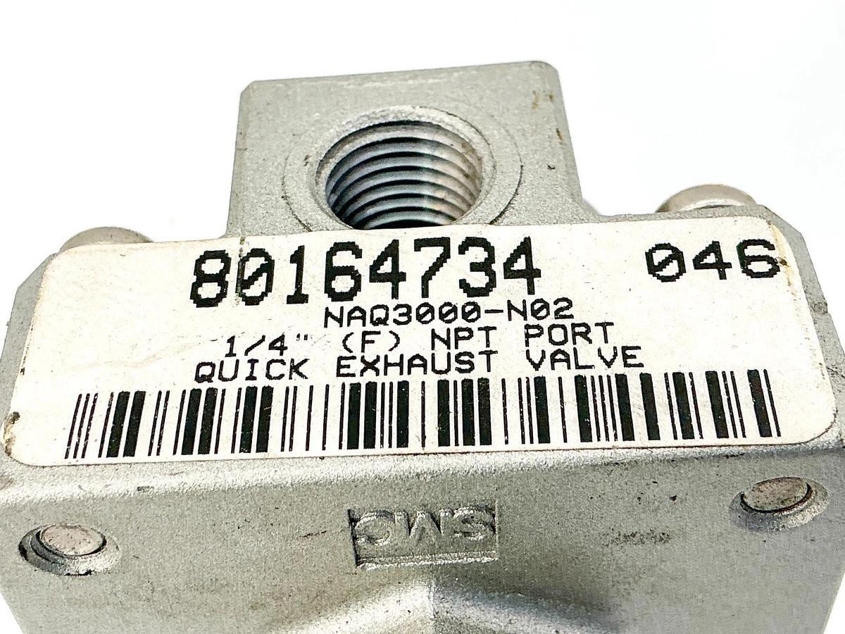 New SMC NAQ3000-N02 Quick Exhaust Valve 1/4" - No Box