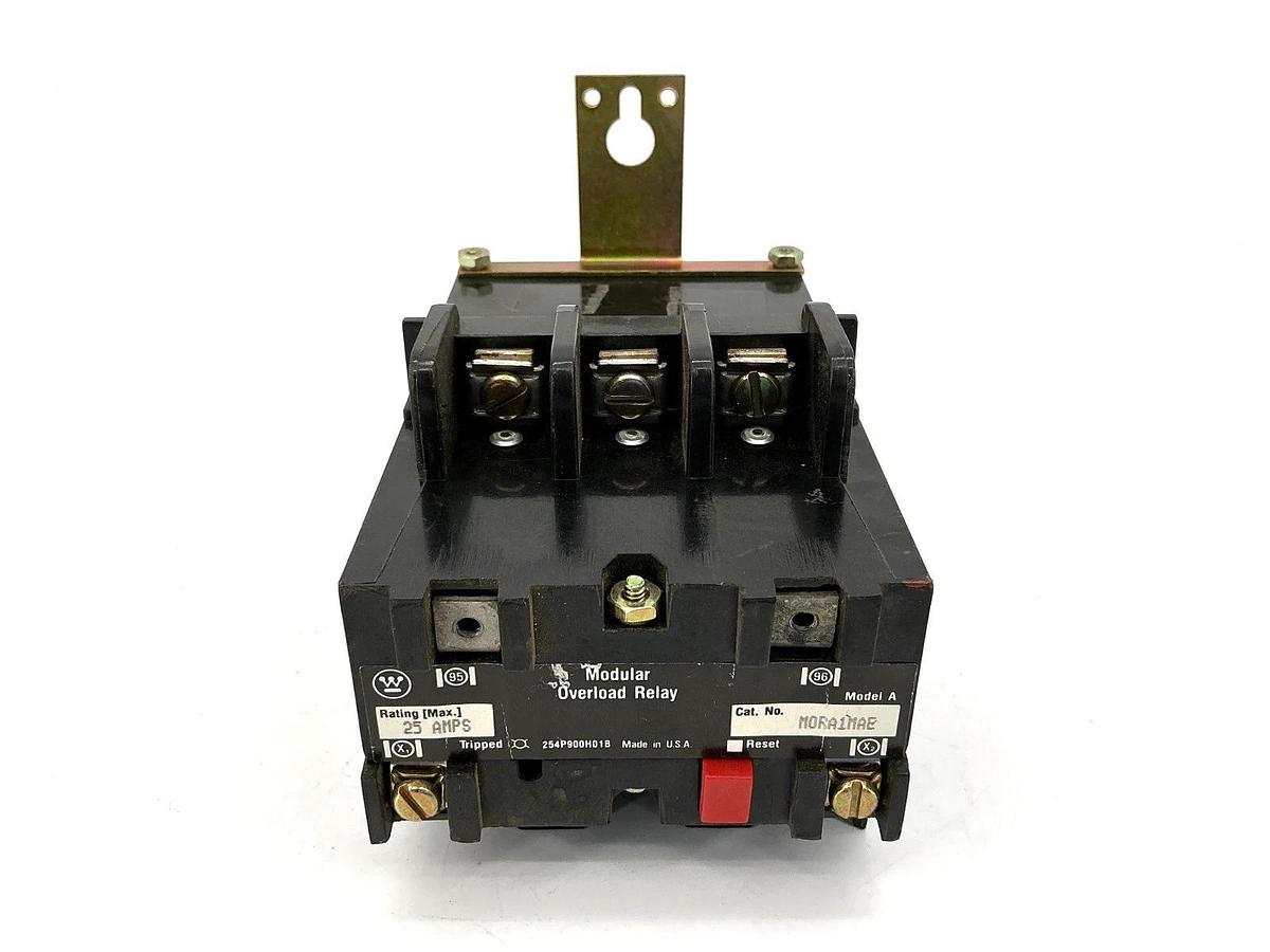 New Westinghouse MORA1MAE Modular Overload Relay 25A 600VAC 1373D02G34 - No Box