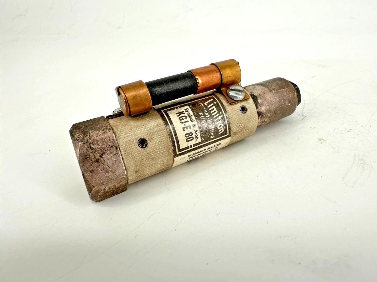 New Bussmann KGJ-E-80 Limitron Current-Limiting Fuse 80A 600V - No Box