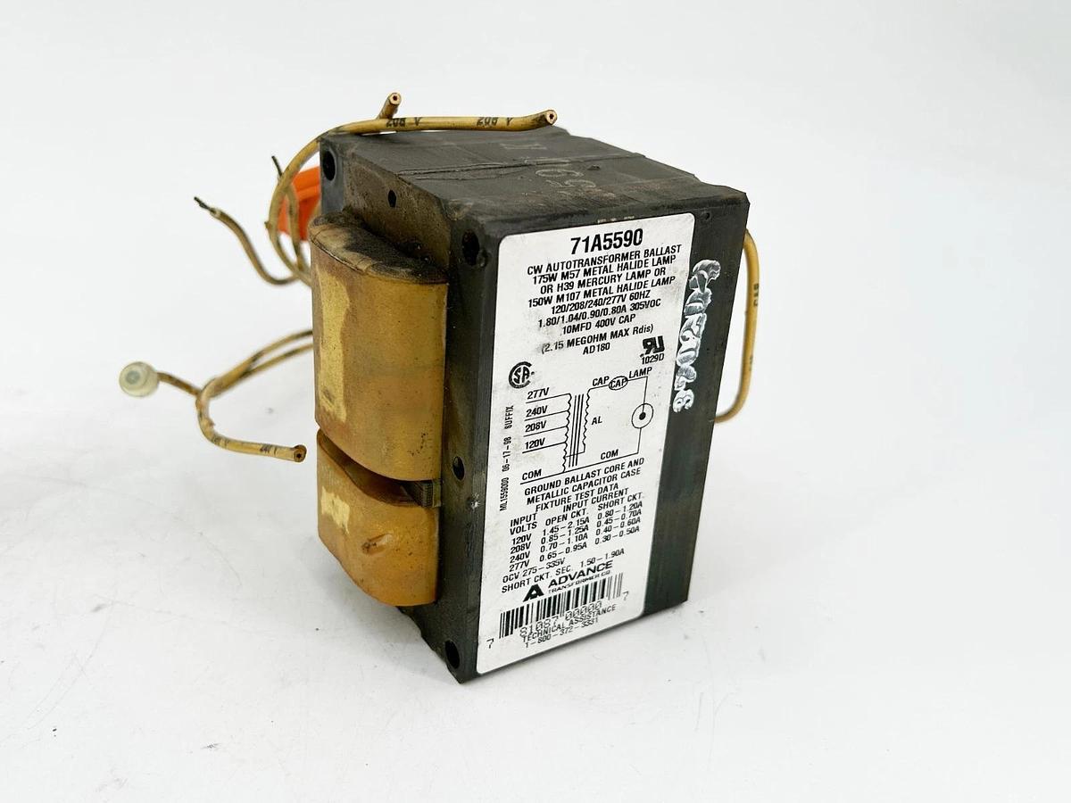 Used Advance 71A5570-001D/94 Core and Coil Ballast Kit 150W 277V 60Hz 3A531A
