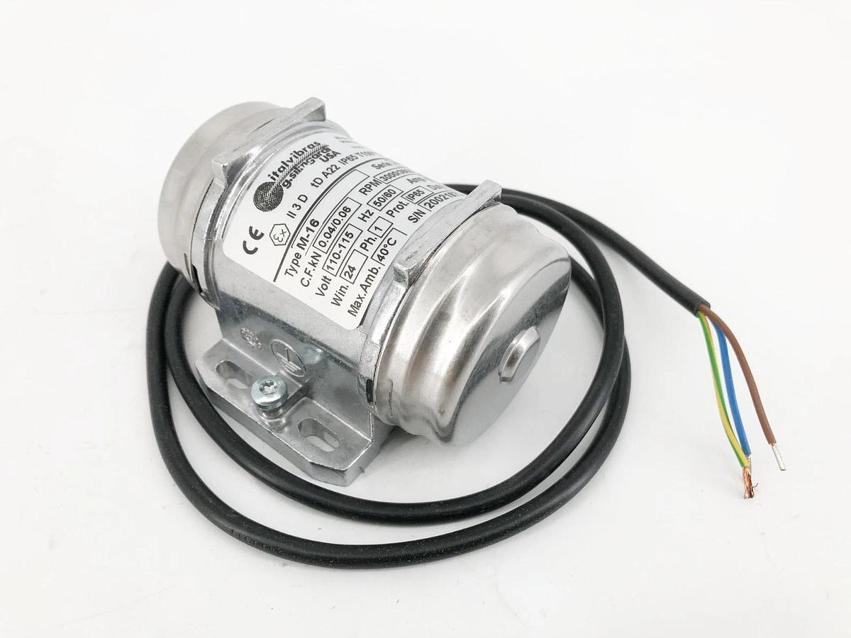 New Italvibras M-16 Rotary Electric Vibrator 3600rpm 110-115V 0.30A 600448$