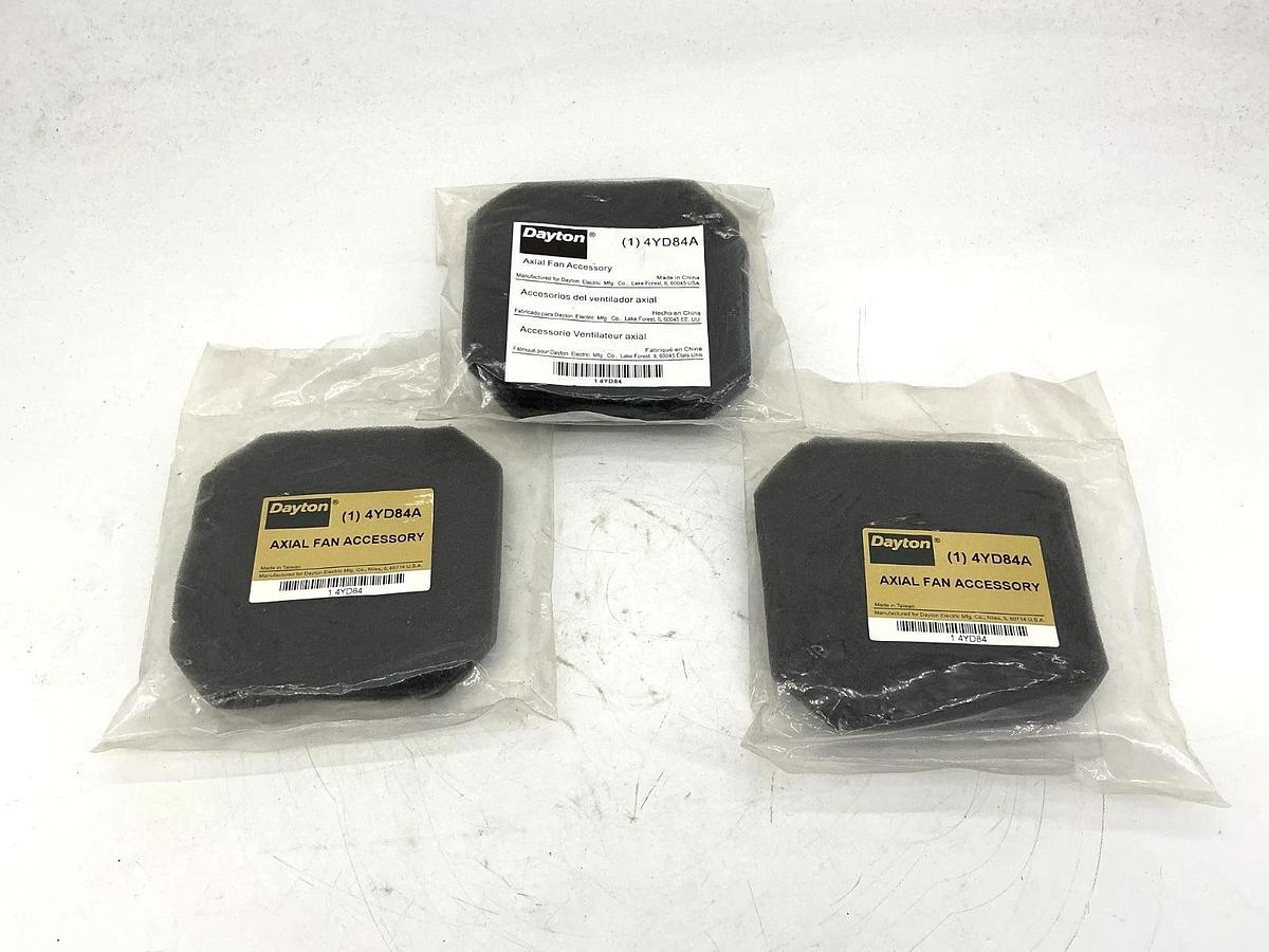 Lot of 3 New Dayton 4YD84A Axial Fan Accessory