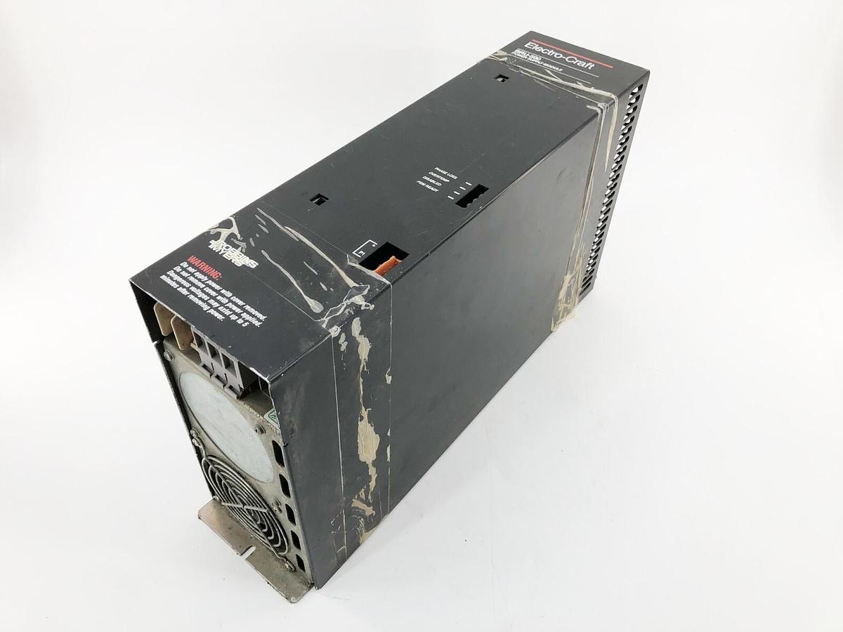 Used Electro-Craft 9101-3000 Servo Power Supply Model PSM-50 120/240VAC 3PH 50/60Hz