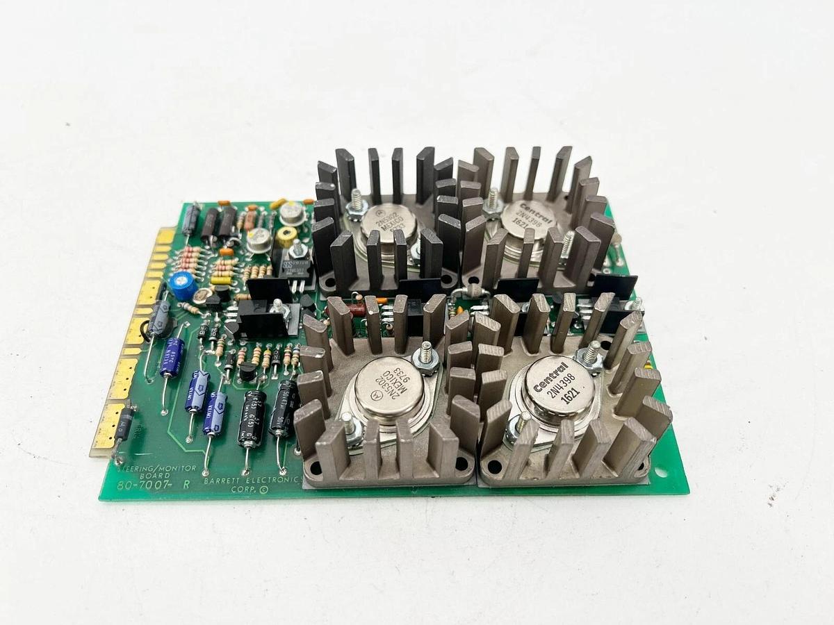 Used Barrett 80-7007-R Steering Monitor Circuit Card - for parts only