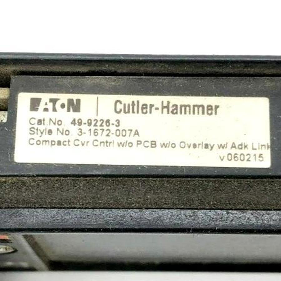 Used Eaton Cutler Hammer 49-9226-3 Compact Cover Control w/ Linkage