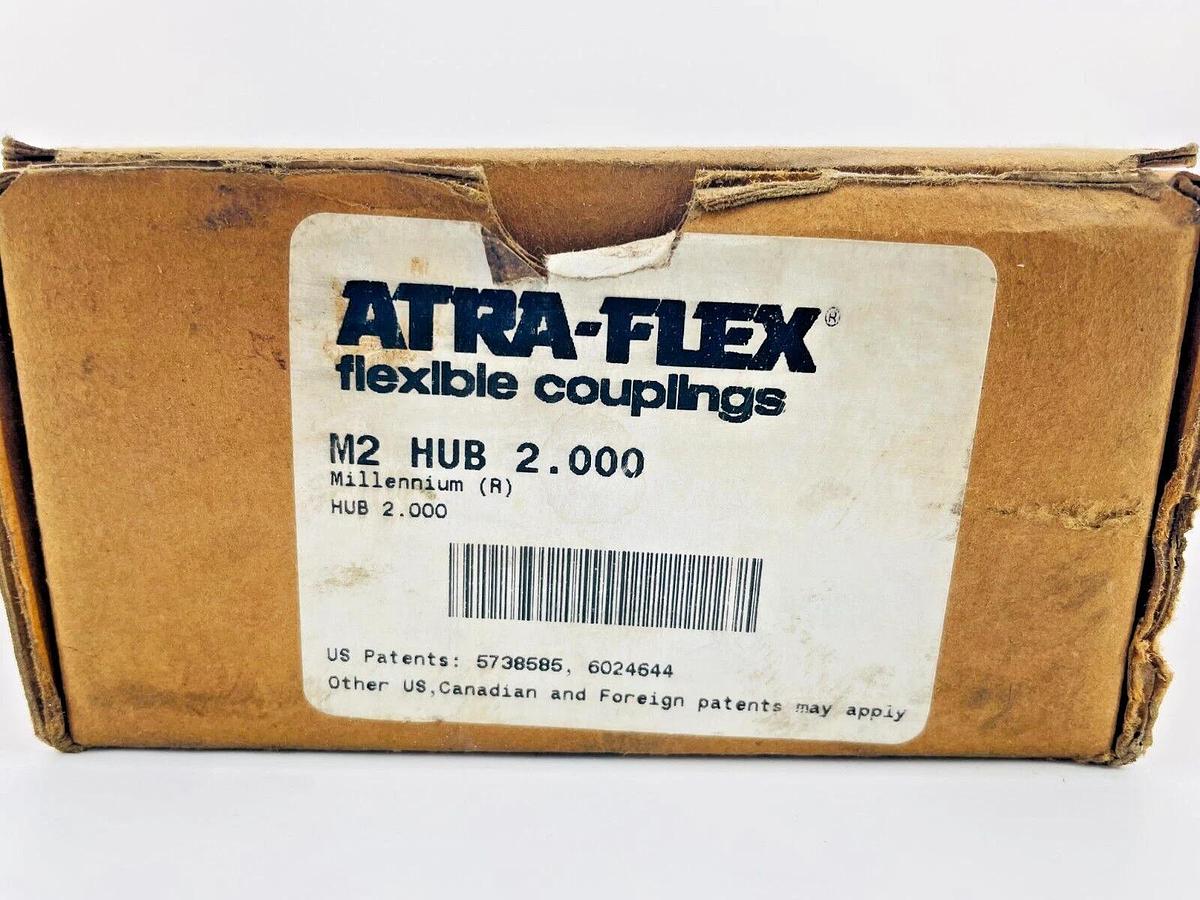 New Atra Flex M2 HUB 2.000 Flexible Coupling Hub 2in Bore