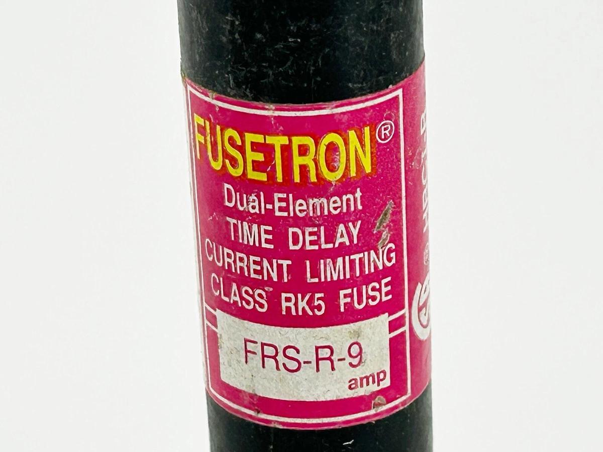 New Lot of 4 FRS-R-9 Time Delay Fuse 9A 600V RK5- No Box