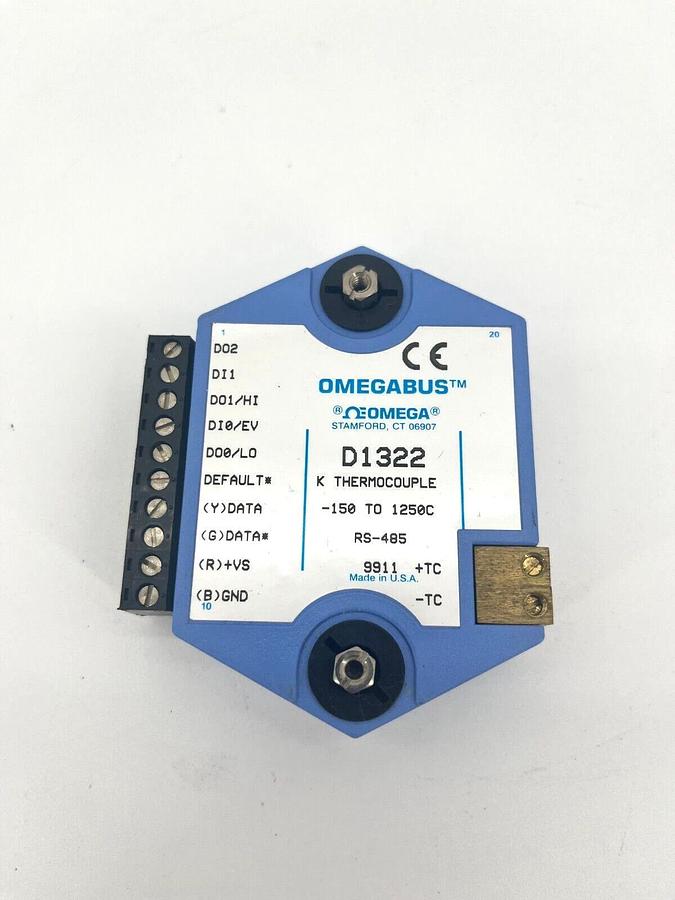 New Omega Engineering D1322 Thermocouple Digital Transmitter