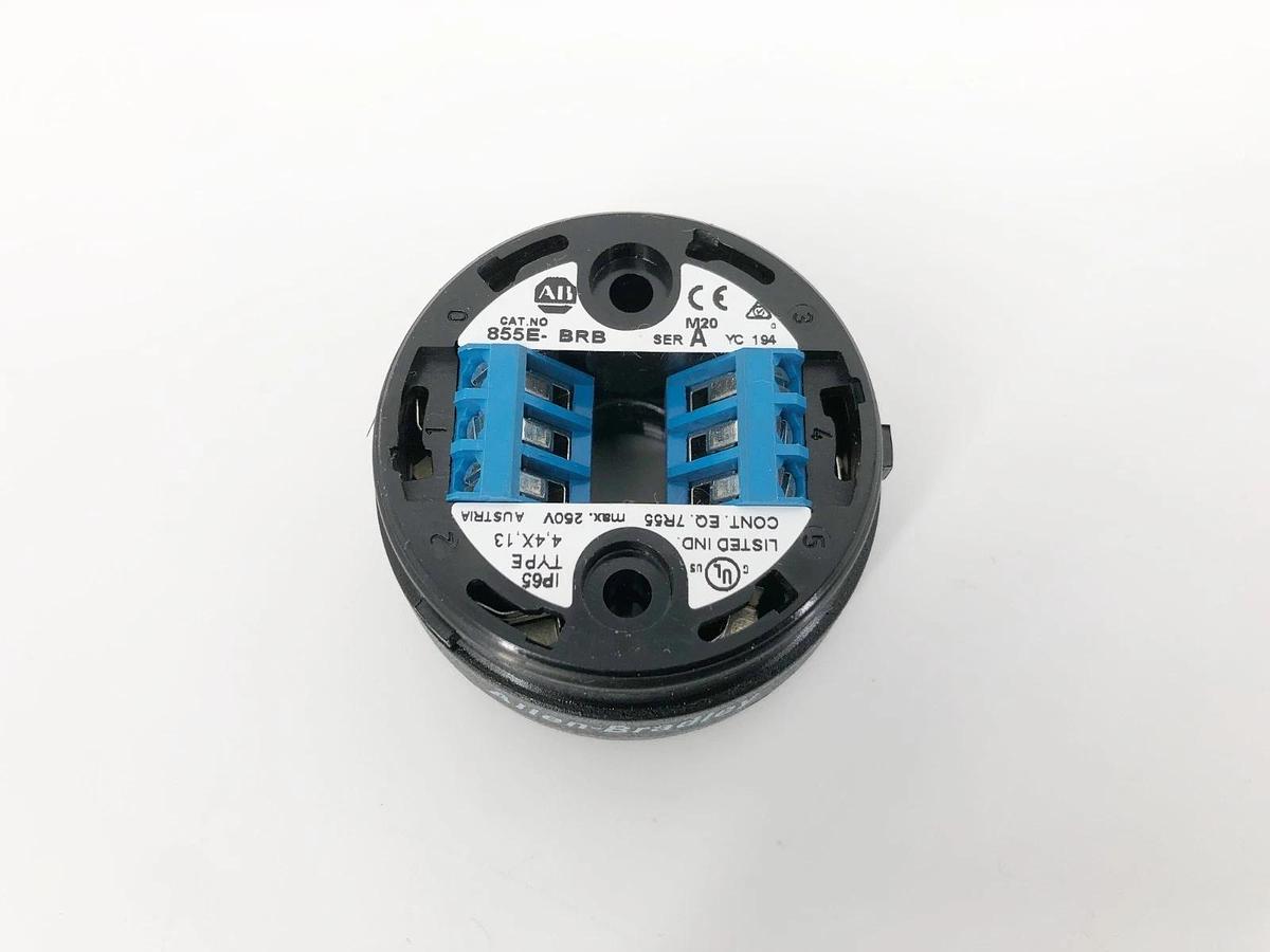 New Allen Bradley 855E-BRBC Ser. A Surface-M20 Base and Cap Black - No Box