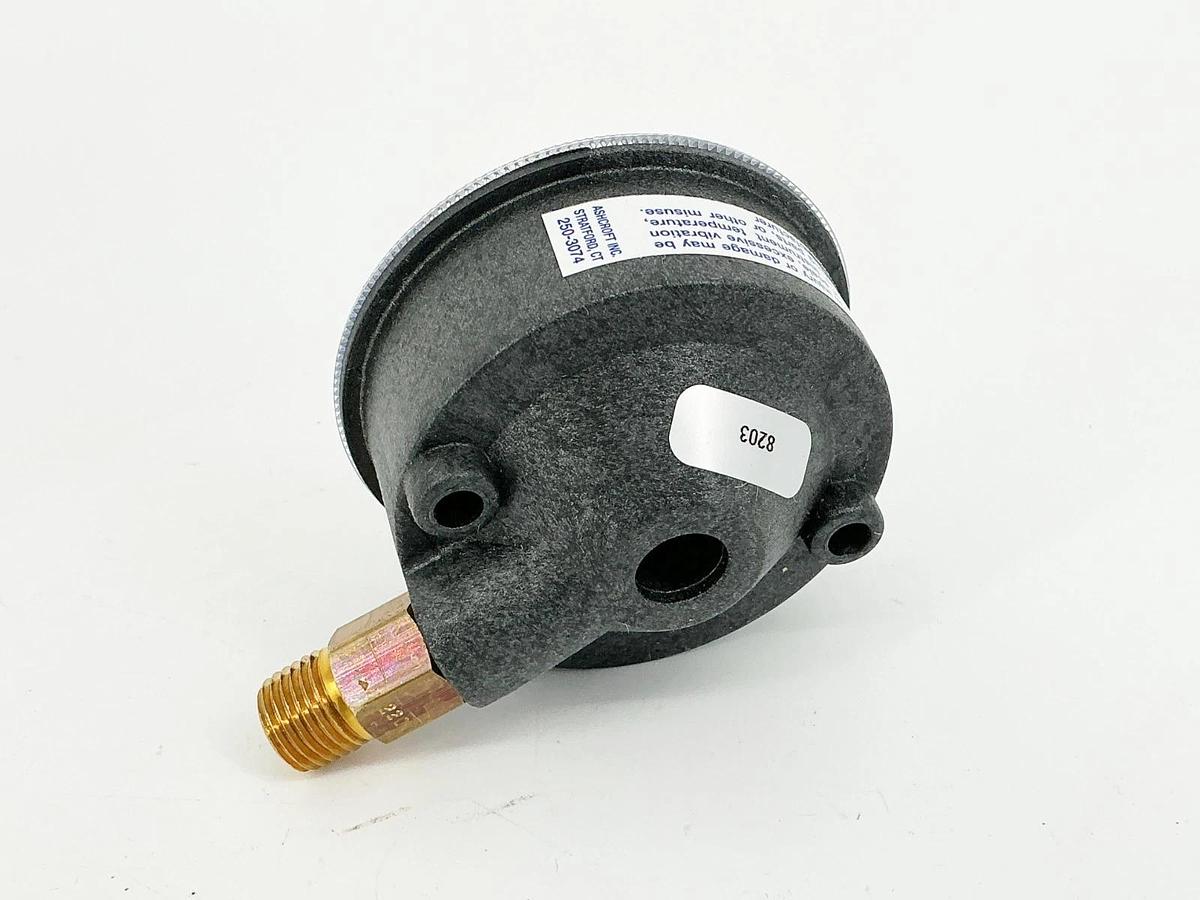 New Ashcroft 25-1490-A-02L-60IW Pressure Gauge 2-1/2" 60IW 1/4NPT