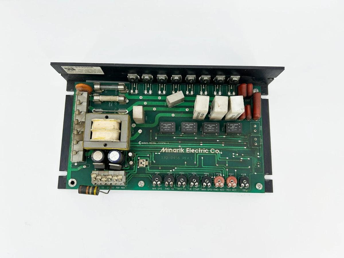 Used Minarik RG300UA DC Motor Speed Controller, 115 VAC 1.5 AMP 1 HP 50/60 HZ