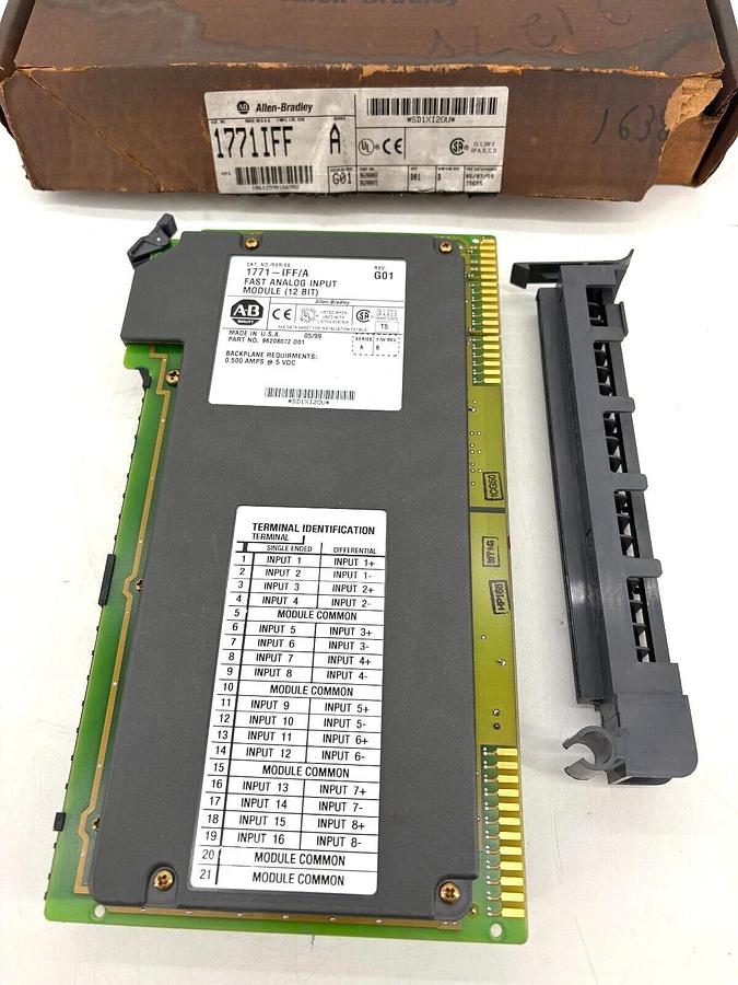 New Allen Bradley 1771-IFF Ser. A PLC-5 Fast Analog Input Module
