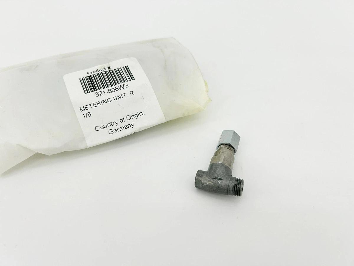 New Vogel / SKF 321-606W3 Metering Unit, R 1/8