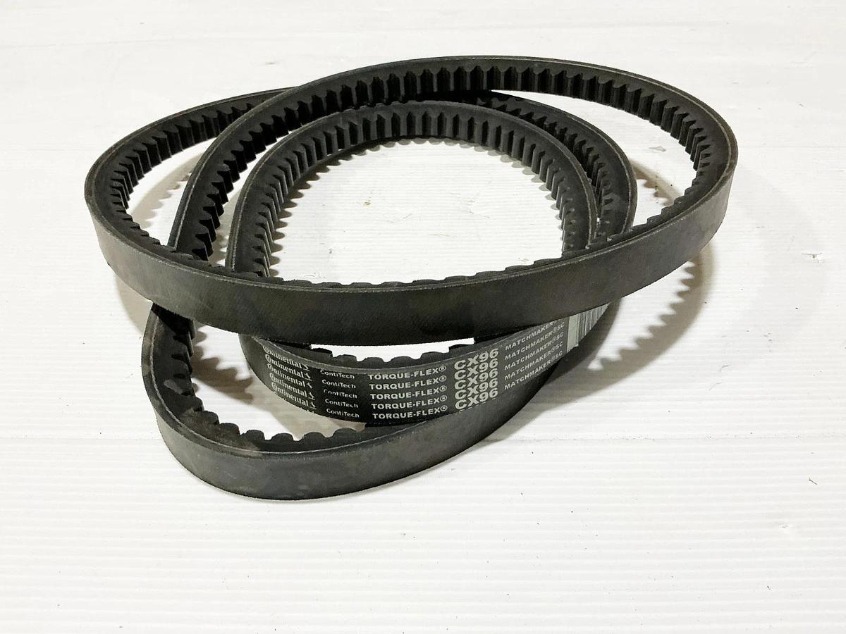 New Continental CX96 Conti VX Flex Belt 0.88" Width Cogged 1 Rib