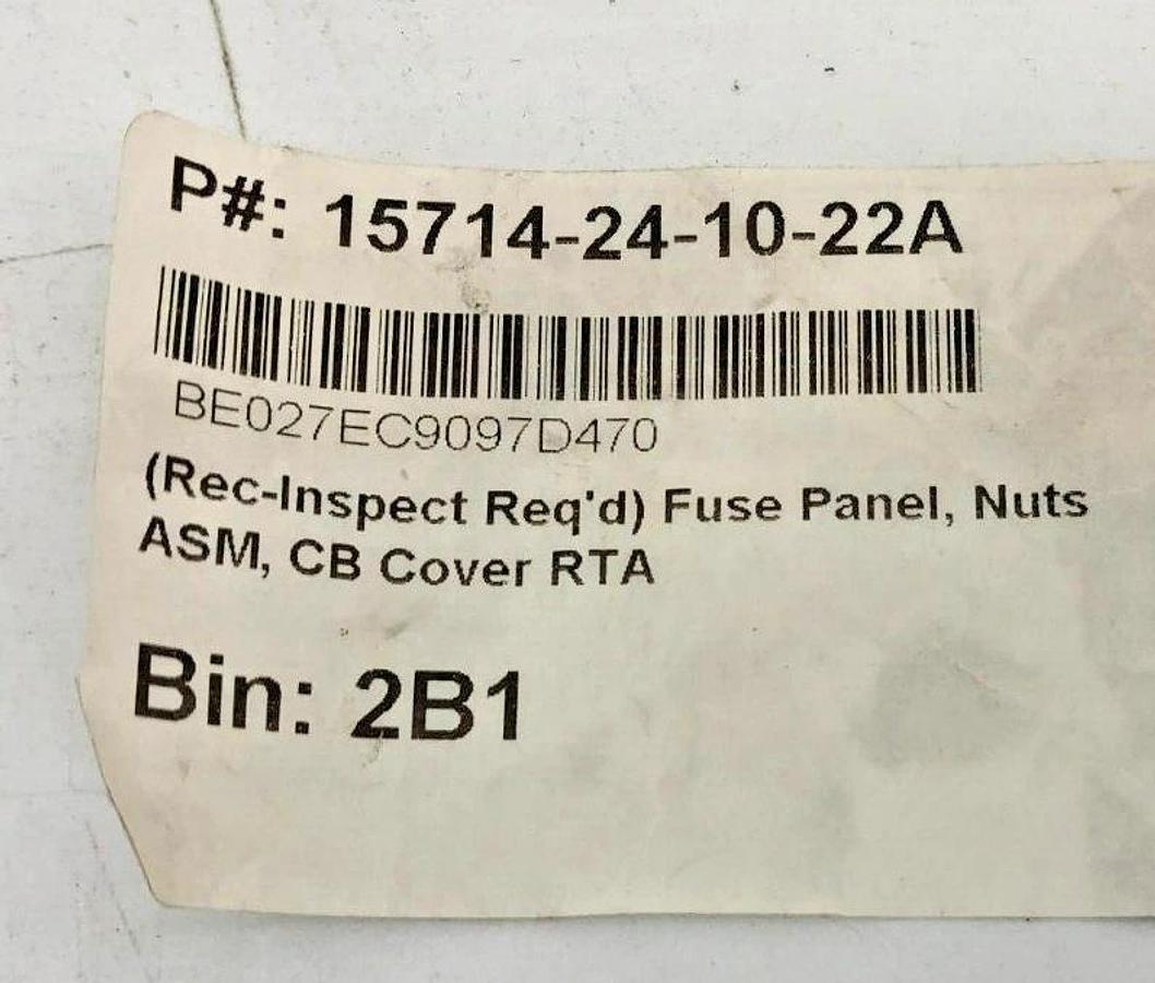 New Bussmann 15714-24-10-22A ATC Fuse Block 24-Pole (No Cover)
