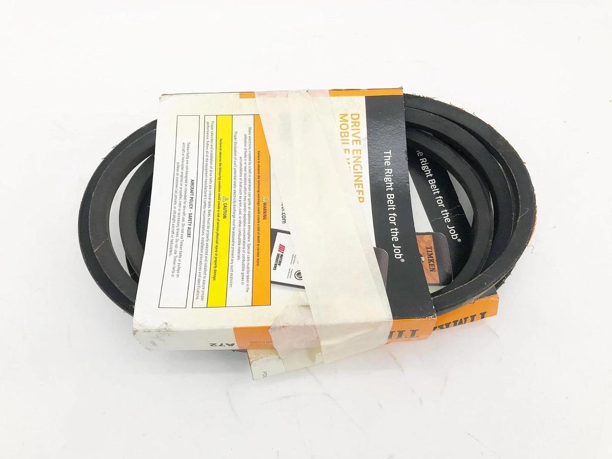 Lot of 2 New Timken A72 Super Blue Ribbon V-Belts 72" - No Box