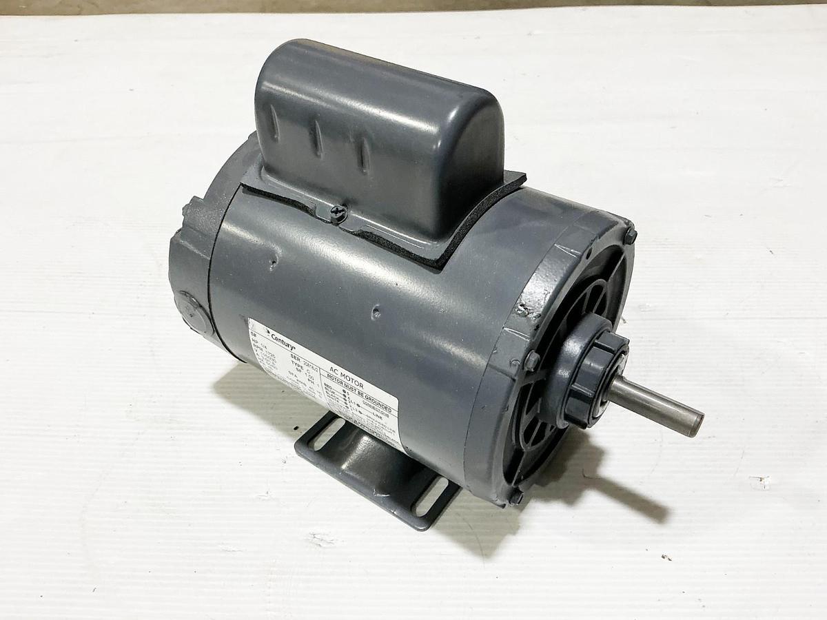 New Century C198L Electric Motor 1/4HP 1725RPM 115/230V 3.6A 1PH 20818J2- No Box