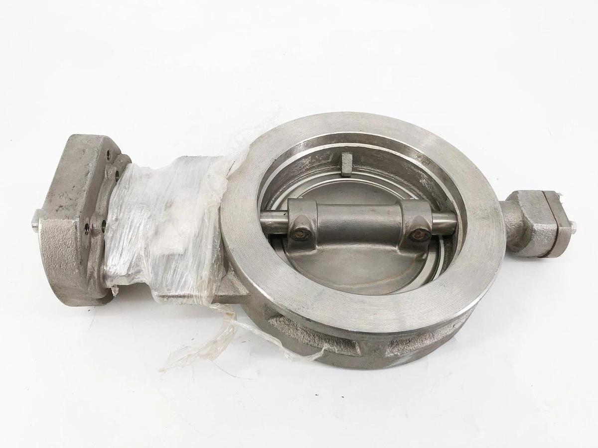 New Sure Seal 6" Stainless Steel Butterfly Valve A351 CF8M RPTFE 17-4PH - No Box