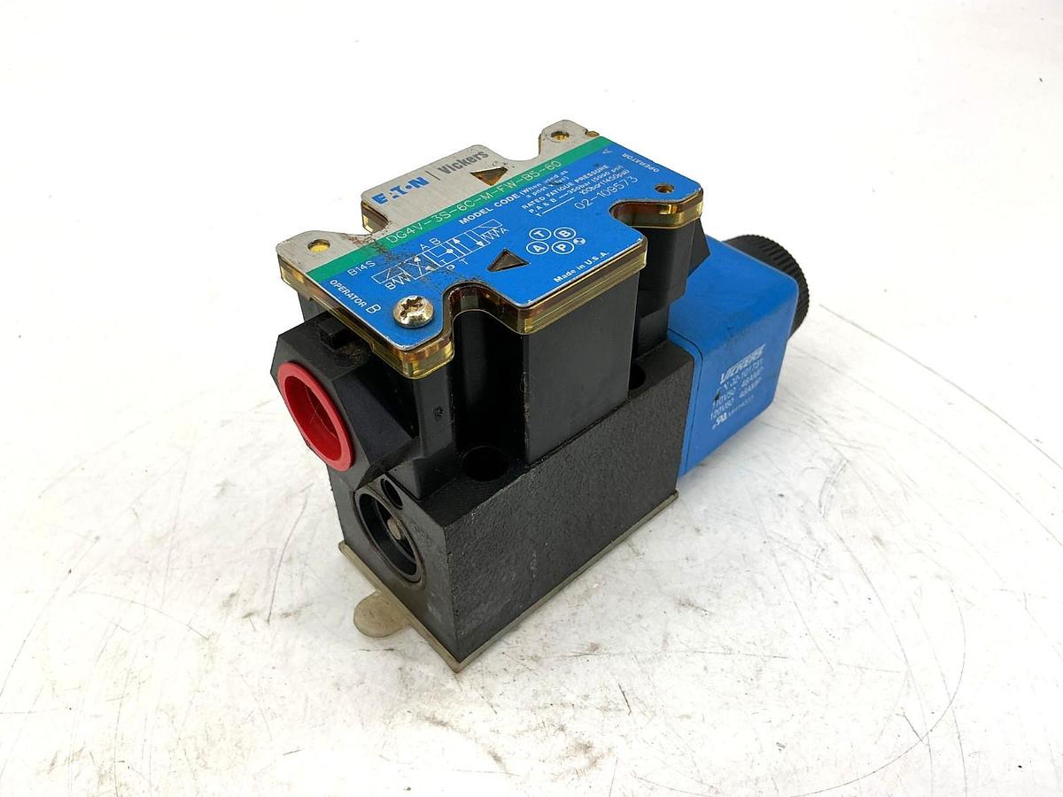 Eaton Vickers DG4V-3S-6C-M-FW-B5-60 Directional Valve 1450PSI 120V 02-109573