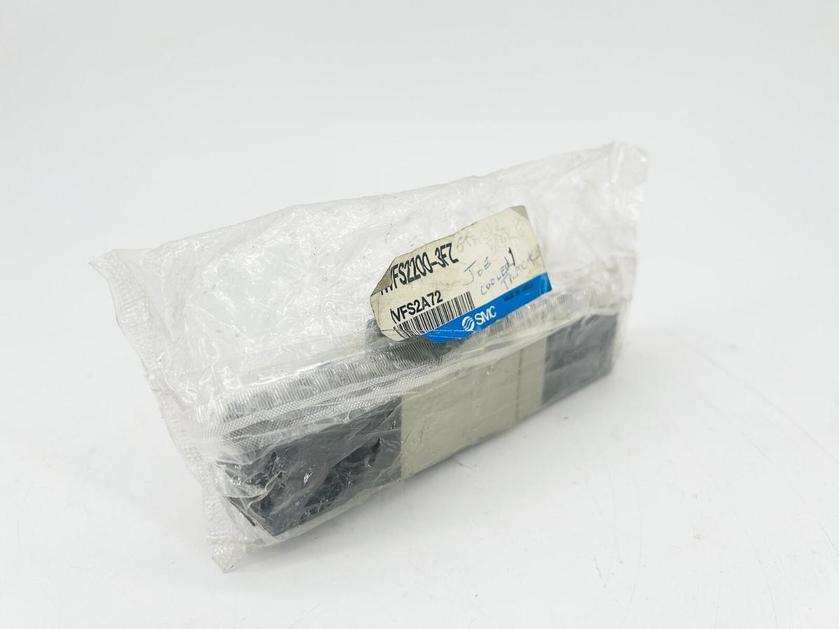New SMC NVFS2200-3FZ Solenoid Valve 110VAC 50/60Hz 1.0MPA